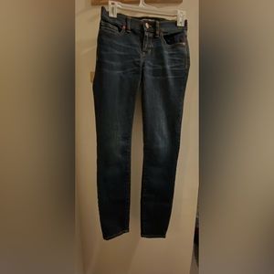 Madewell Dark Wash Skinny Skinny Jeans size 24